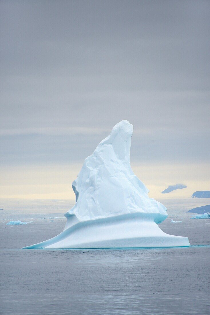 Greenland, Melville Bay, Cape York, Iceberg and glaciar
