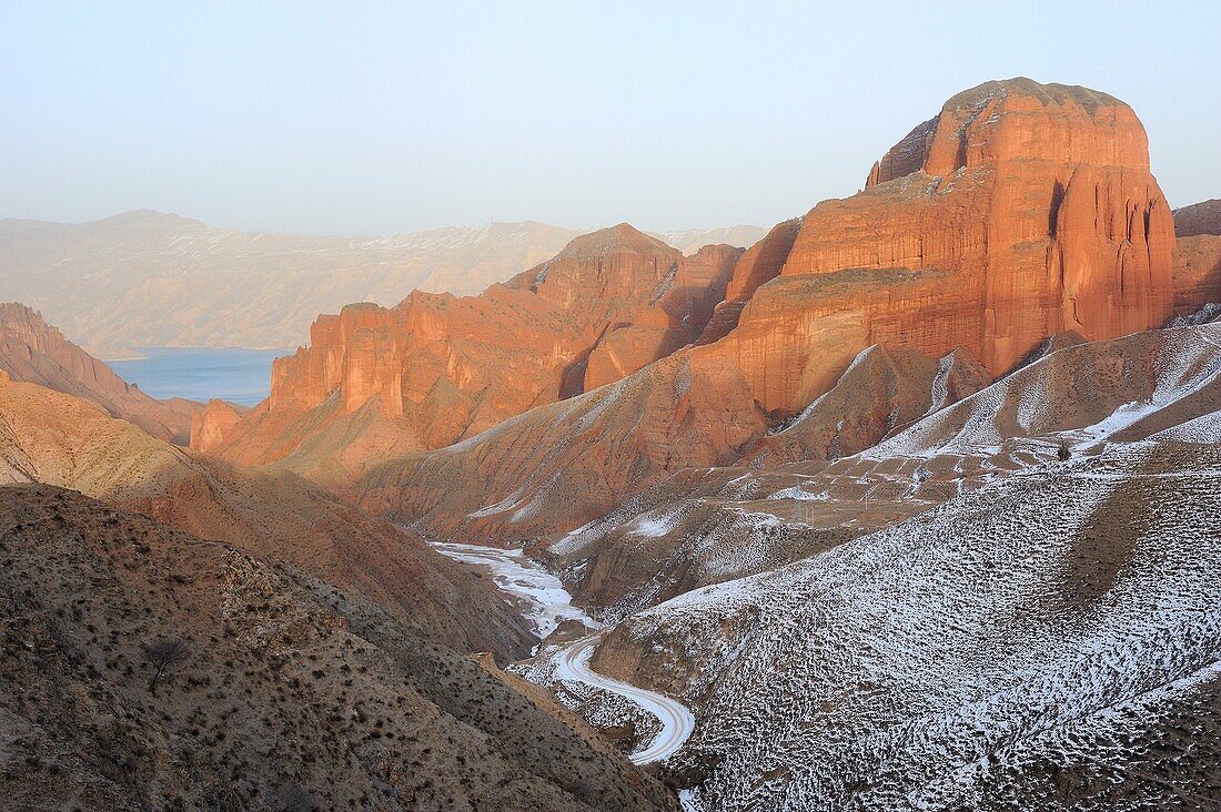 China, Qinghai, Amdo, Jiantsa county, Khamra National Park, Namzong suroundings and Li Jia Xia lake