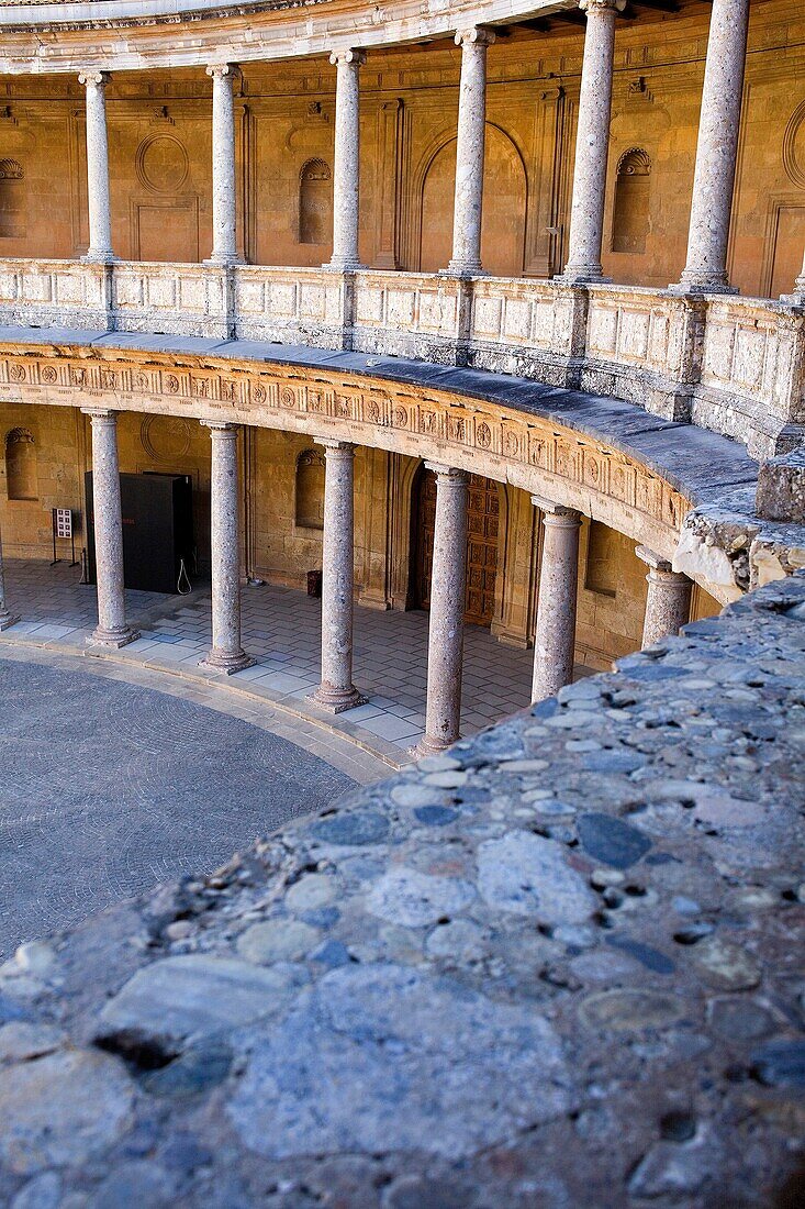 Charles V´s palace, Alhambra  Granada, Andalusia  Spain