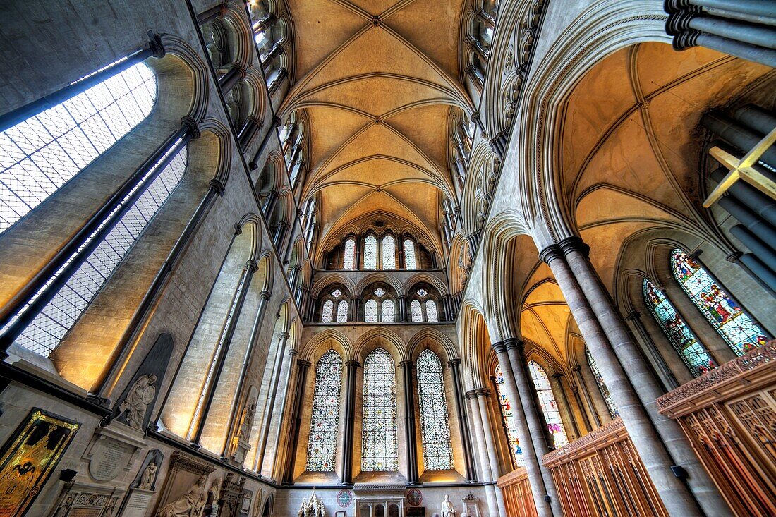 Salisbury Cathedral, Salisbury, Wiltshire, UK