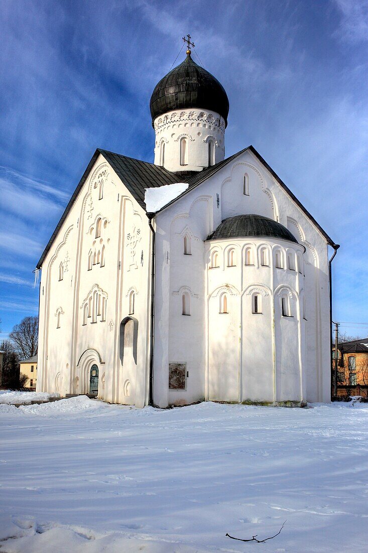Church of the Transfiguration on Ilyina street 1374, Veliky Novgorod, Novgorod region, Russia