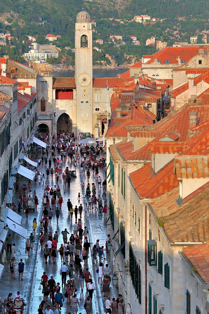Stradun, Dubrovnik, Dalmatia, Croatia
