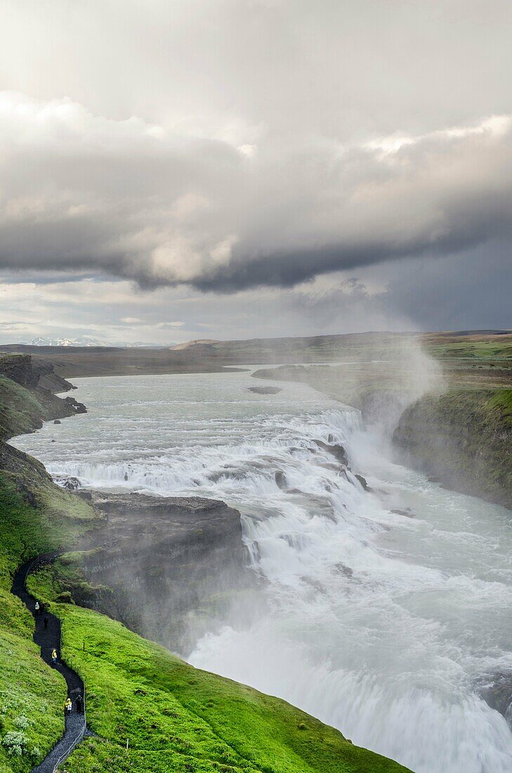 Gulfoss waterfall, Iceland