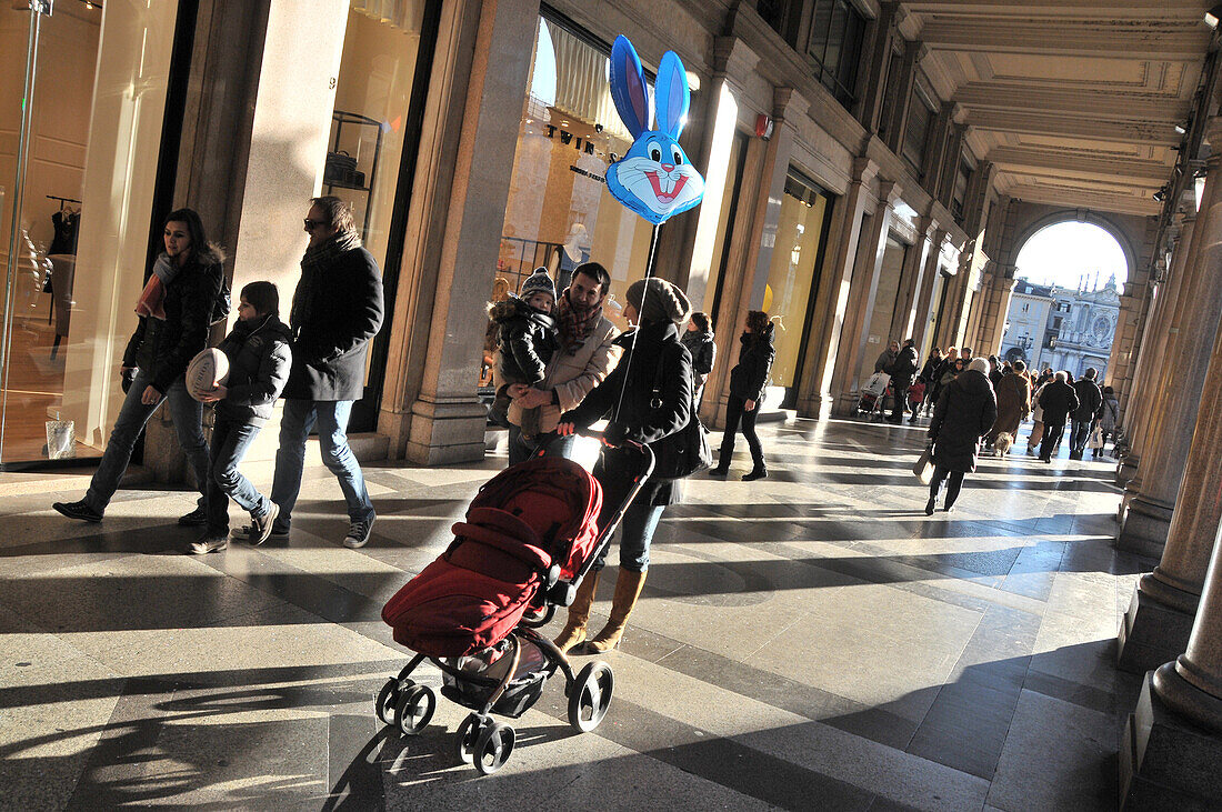 Via Roma, Turin, Piedmont, Italy