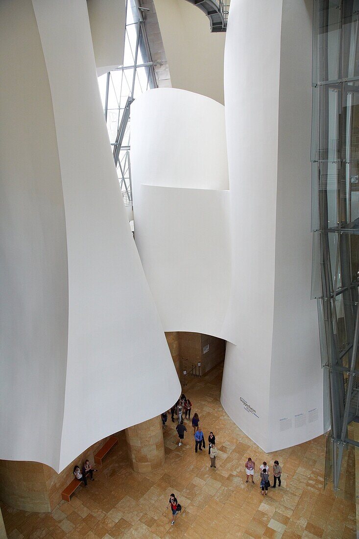 Guggenheim-Museum, Bilbo-Bilbao, Biskaya, Baskenland, Spanien.