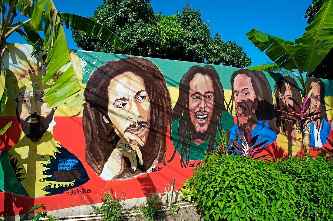 Bob Marley Museum, Kingston, Jamaica, West Indies, Caribbean, Central America.