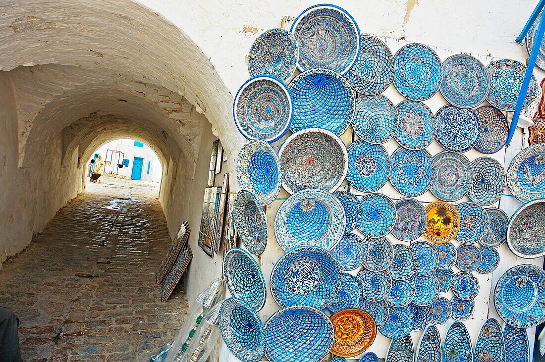 Souvenirs, Village of Sidi Bou Said near Tunis  Tunisia.