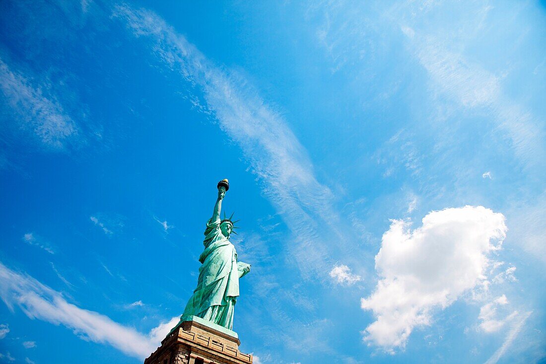 Statue of Liberty, Liberty Island, New York City  USA.