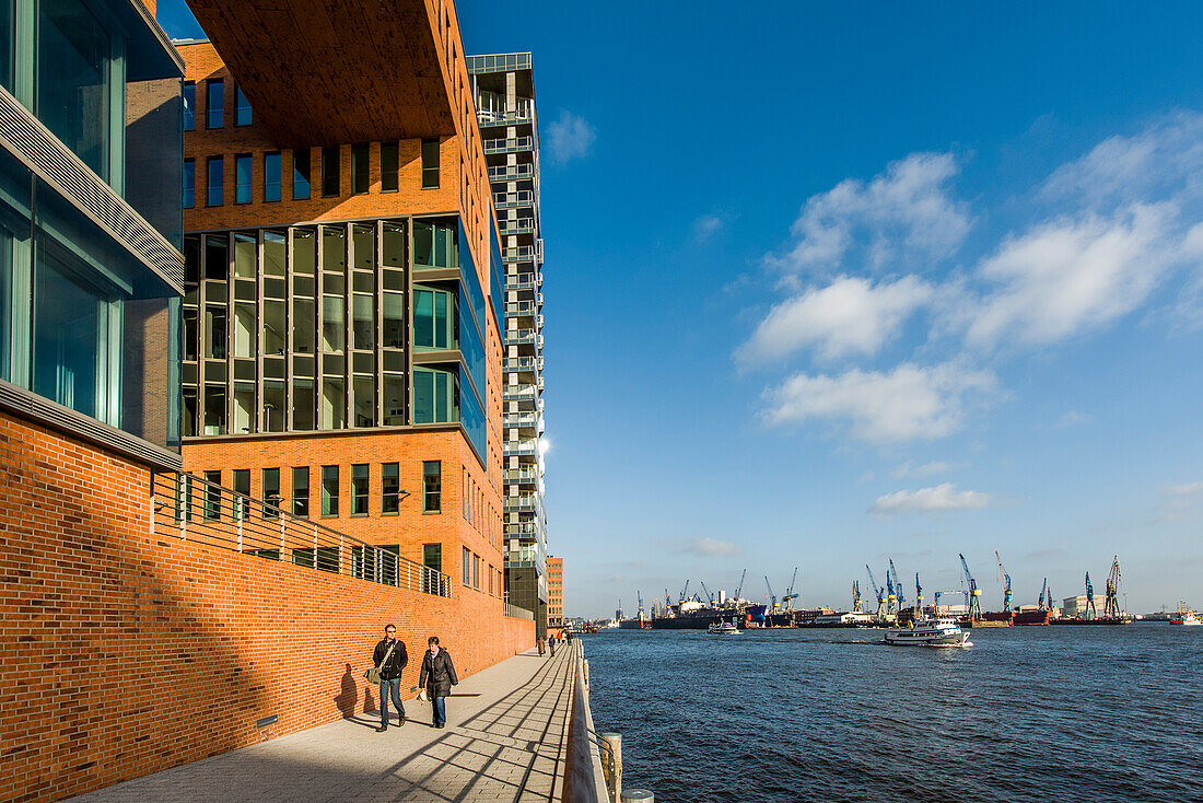 Van-der-Smissen Strasse Ecke Große Elbstrasse, Hafencity, Hamburg, Deutschland