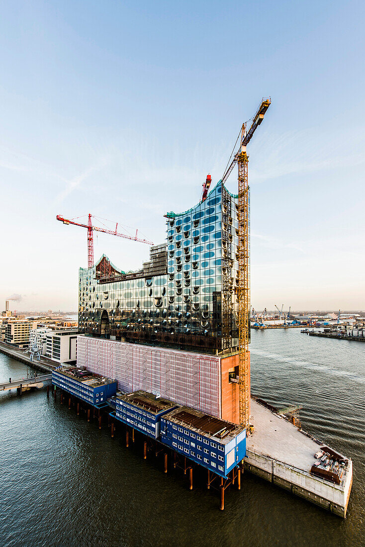 Elbphilharmonie in the HafenCity, Hamburg, Germany