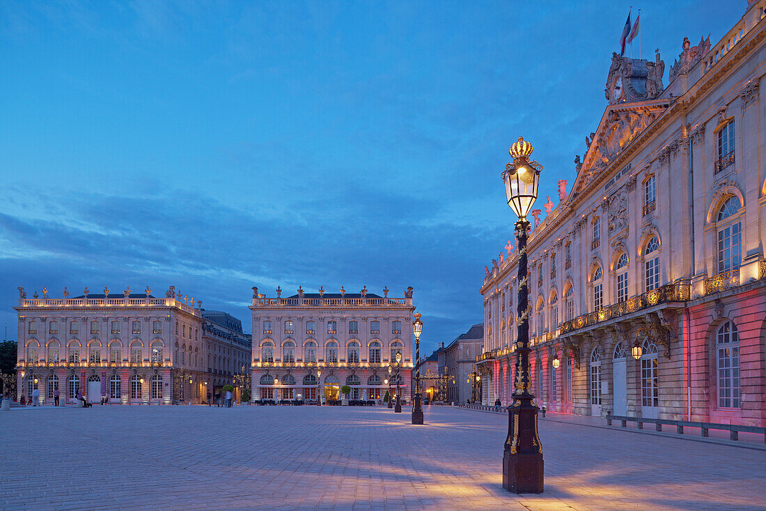 La Place Stanislas in Nancy, Dept, Unesco World Cultural Heritage, Meurthe-et-Moselle, Region Alsace-Lorraine, France, Europe