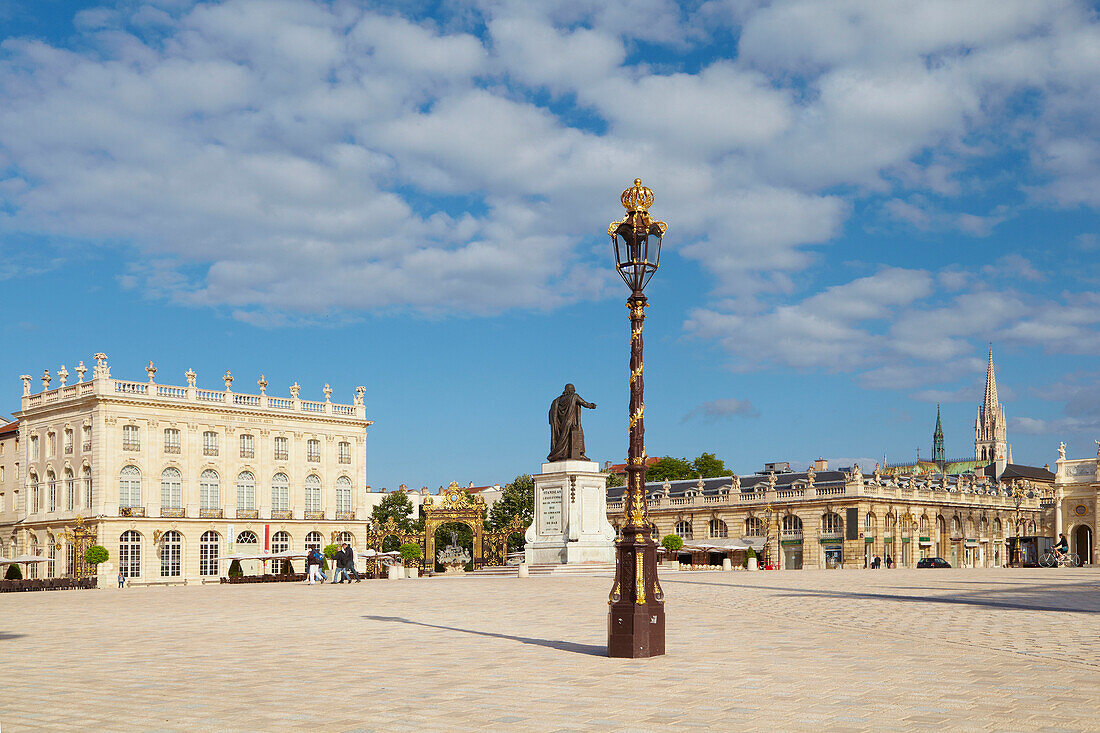 La Place Stanislas in Nancy, Unesco World Cultural Heritage, Meurthe-et-Moselle, Region Alsace-Lorraine, France, Europe