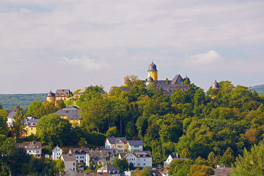 Schloß Montabaur, Schulungszentrum der Raiffeisen- und Volksbanken, Montabaur, Westerwald, Rheinland-Pfalz, Deutschland, Europa