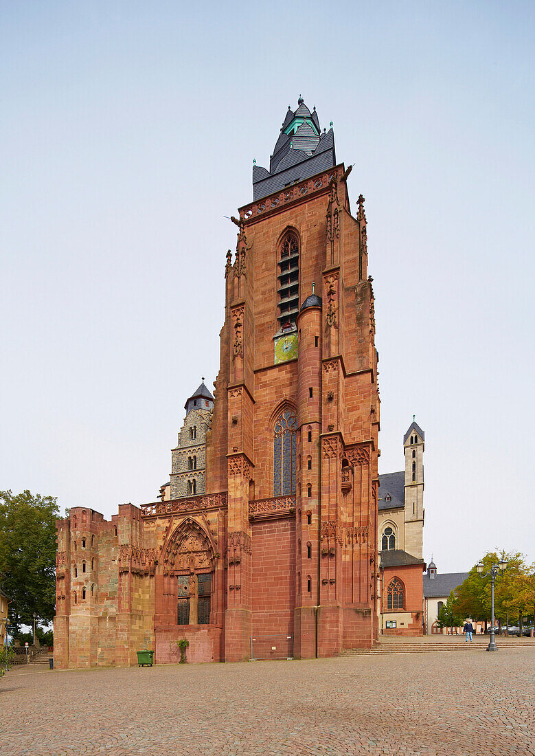 Wetzlar cathedral, 13th - 15th century, Lahn, Westerwald, Hesse, Germany, Europe