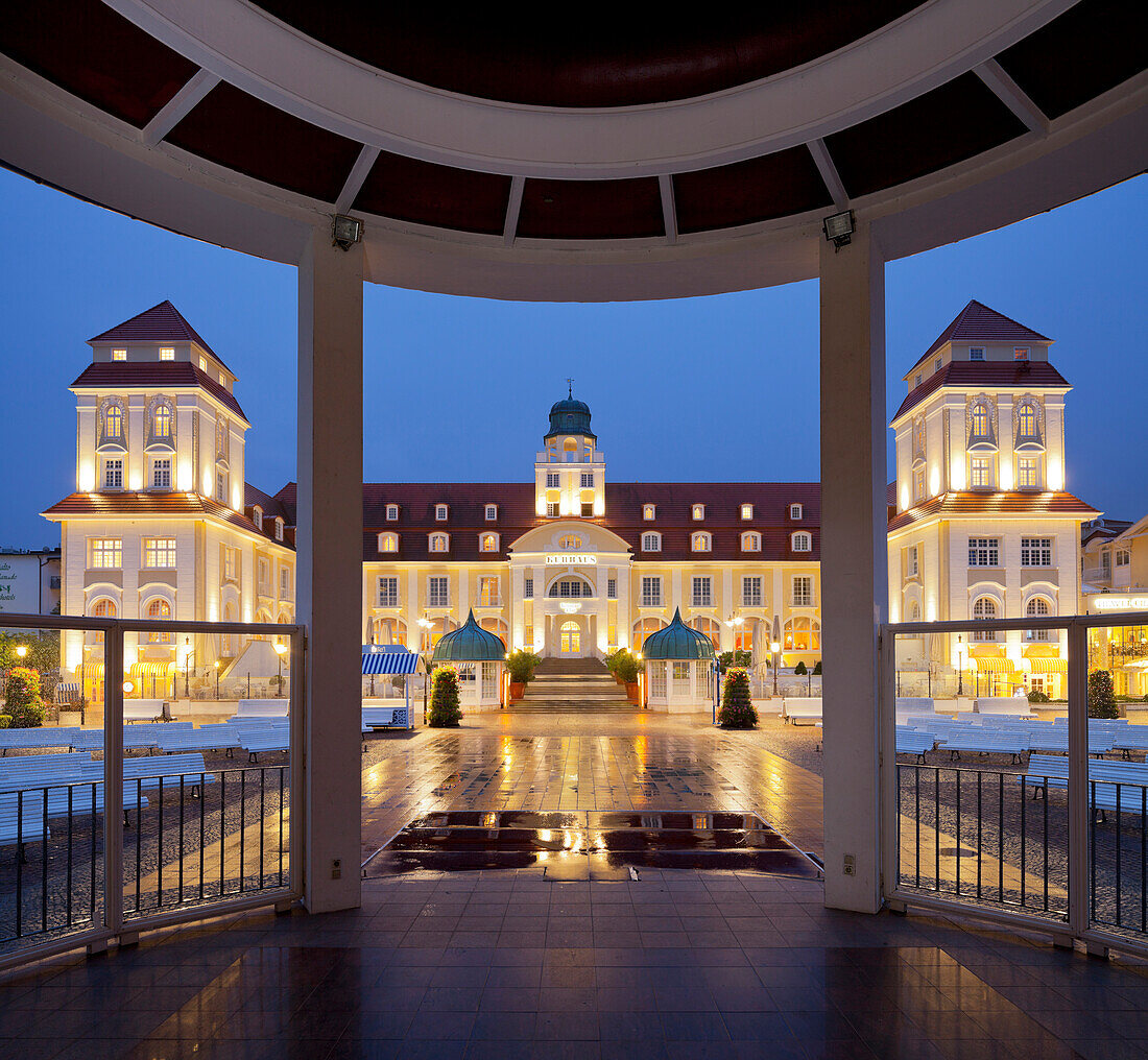 Kurhaus, Ostseebad Binz, Rügen, Mecklenburg-Vorpommern, Deutschland