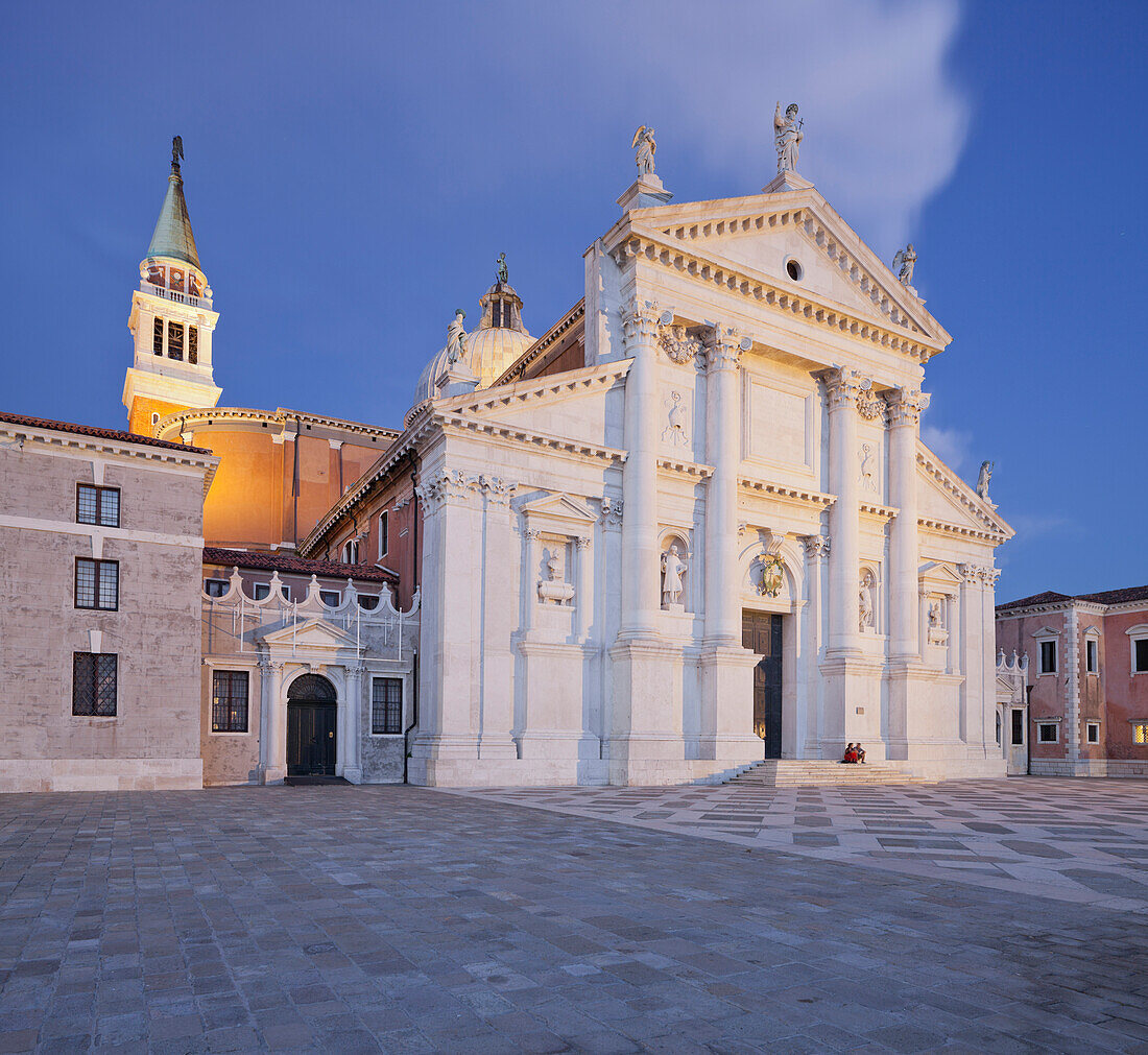 Fassade von der Kirche San Giorgio Maggiore, Venedig, Italien