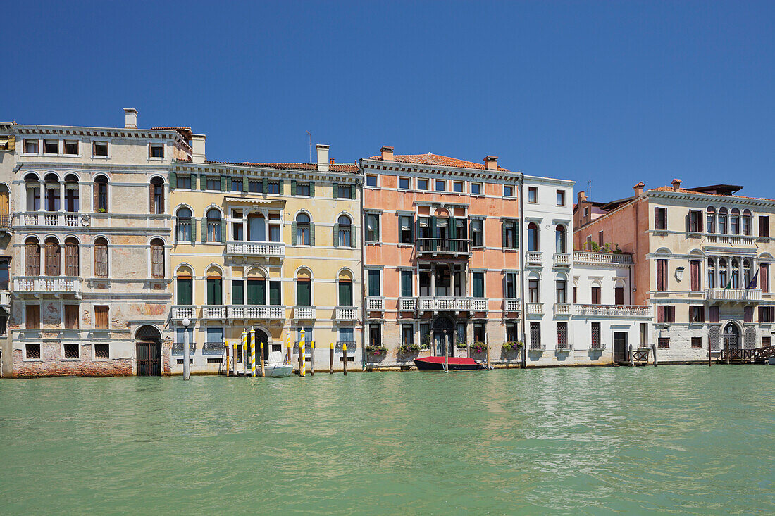 Häuser am Canal Grande, Venedig, Italien