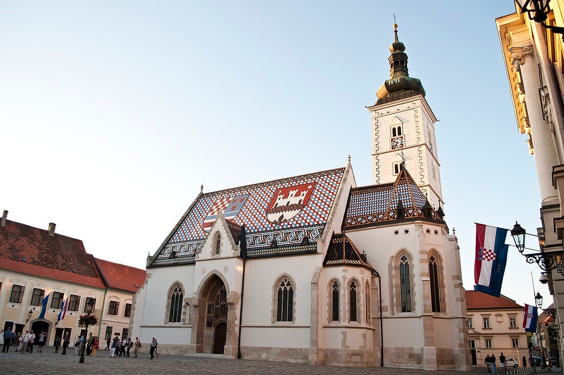 St Mark´s Church, Old Town, Zagreb, Croatia