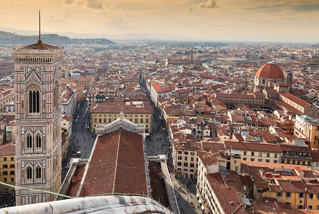 from top of duomo in florence