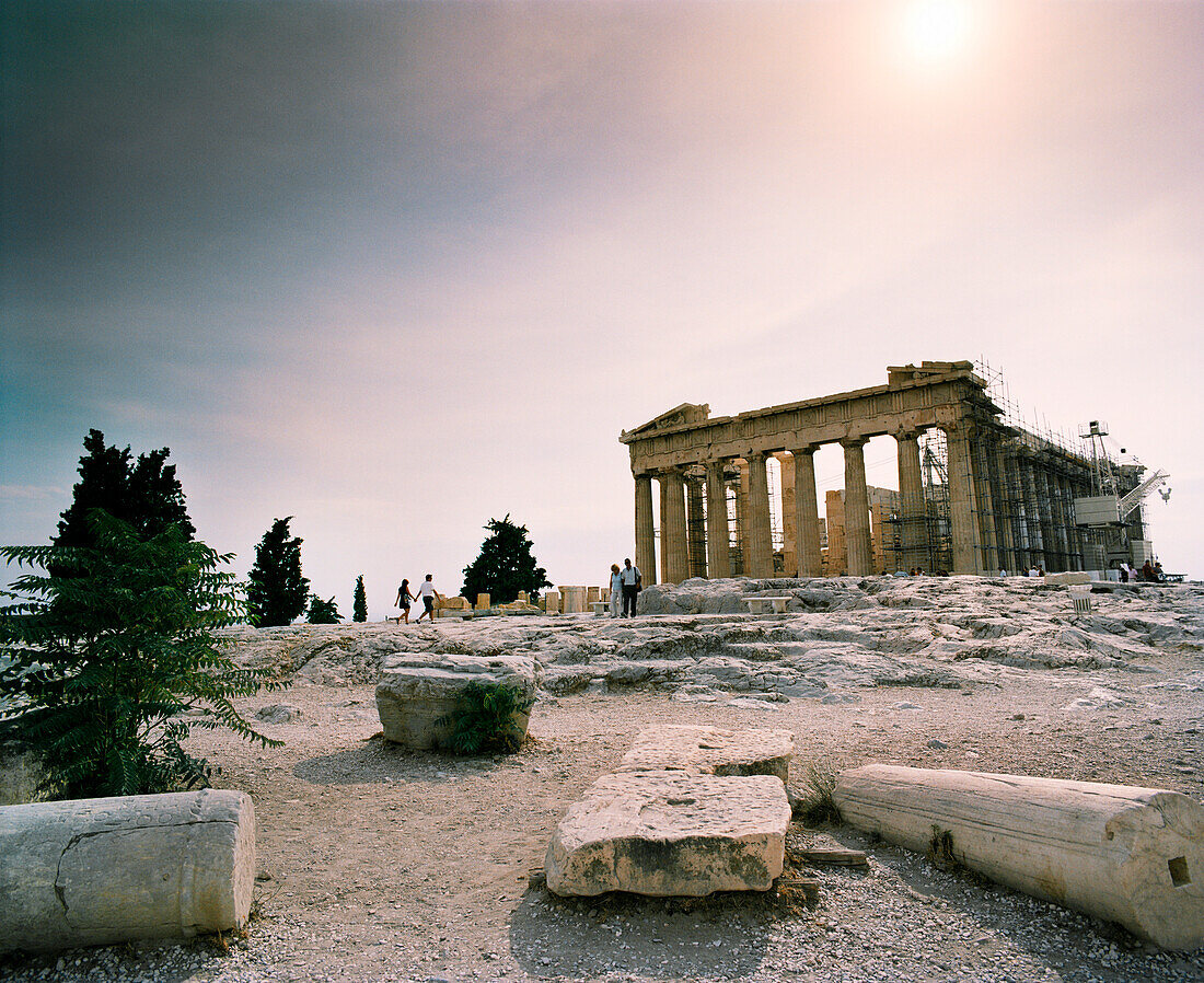 GREECE, Athens, the Parthenon at the Acropolis