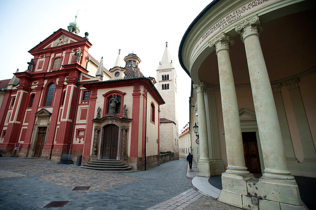 St. George's Basilica, Prague, Czech Republic, Europe