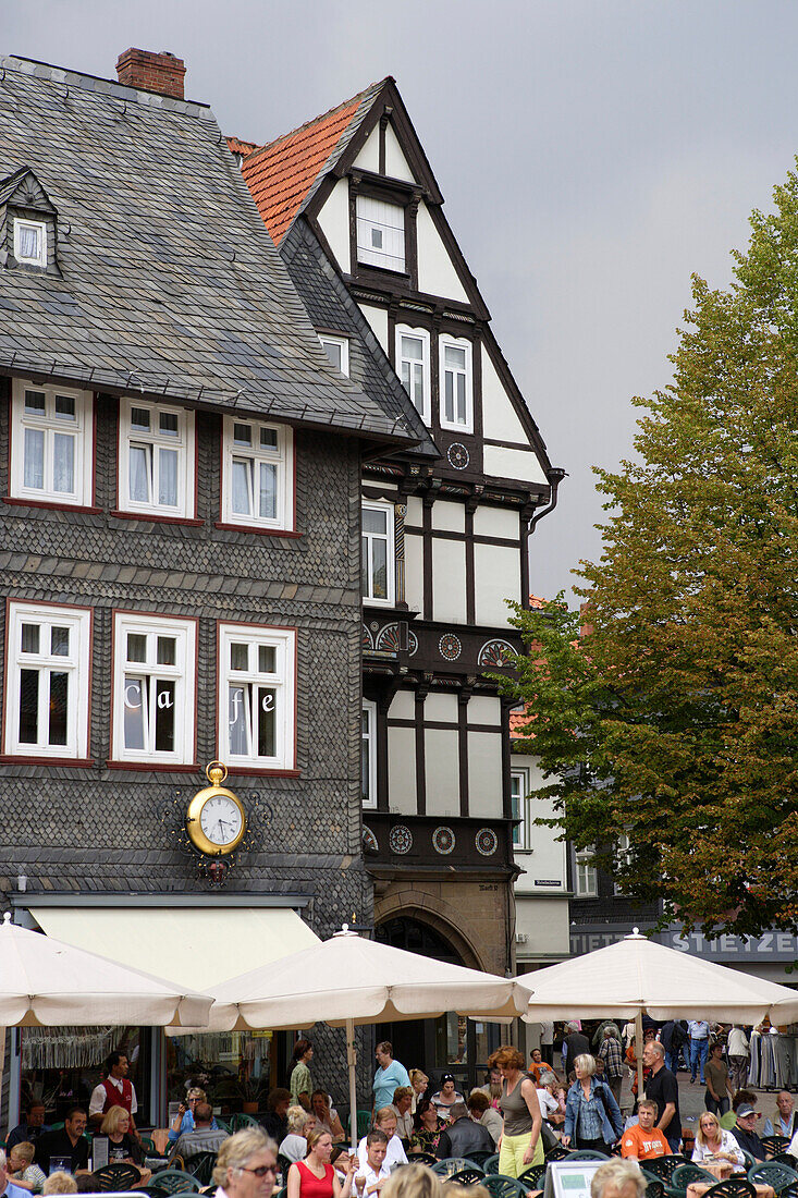 Market Square, Goslar, Lower Saxony, Germany