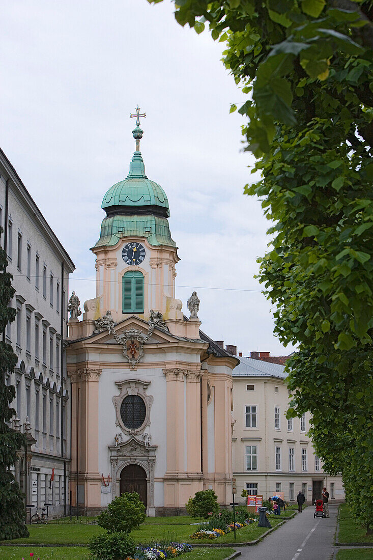 Priesterseminarkirche, ehemalige Deutschordenskirche, Linz, Oberösterreich, Österreich