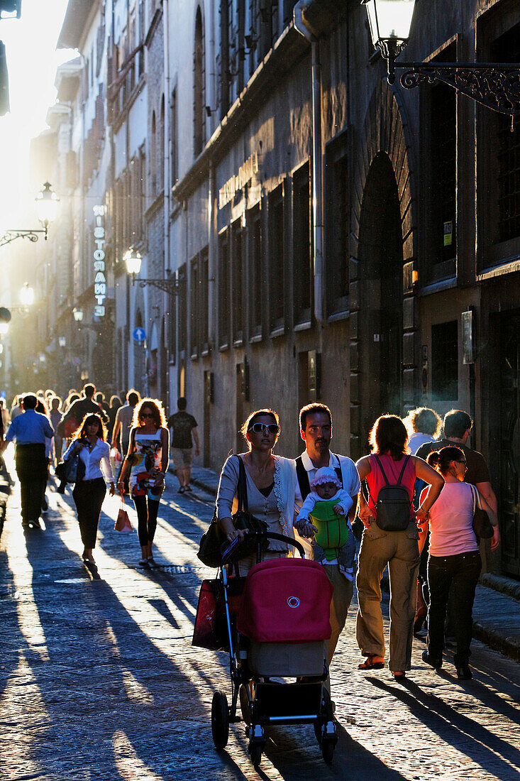 Via del Corso, Florenz, Toskana, Italien