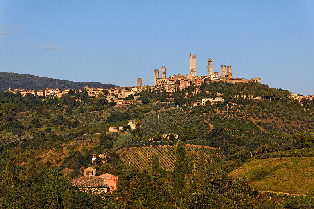 San Gimignano, Toskana, Italien