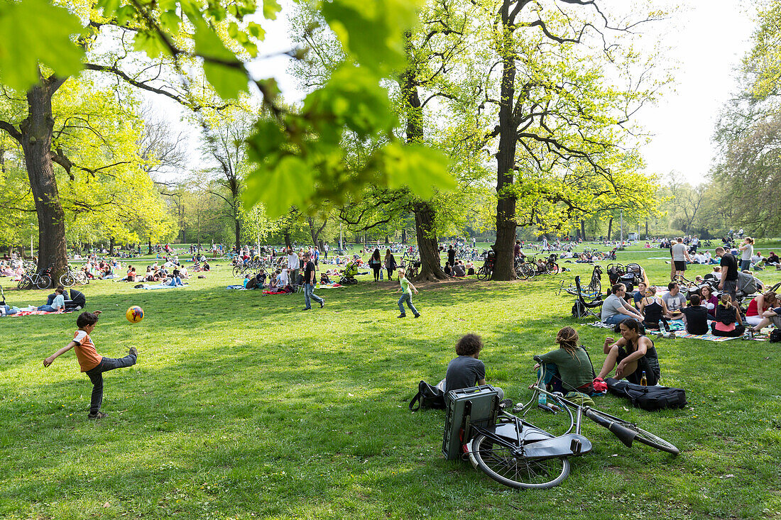 Clara Zetkin park, Leipzig, Saxony, Germany