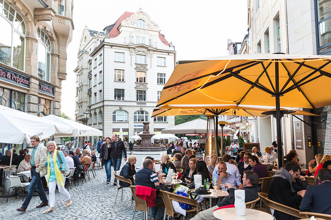 Pub district Drallewatsch, Leipzig, Saxony, Germany