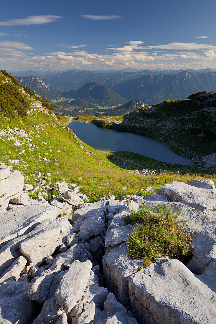 Lake Augstsee, Loser Massiv, Ausseerland, Salzkammergut, Styria, Austria