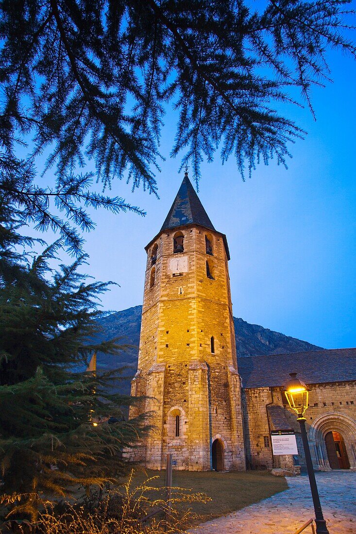 Sant Andreu Church  Salardu  Naut Aran  Aran Valley  Pyrenees  Lerida  Lleida  Catalunya  Spain.