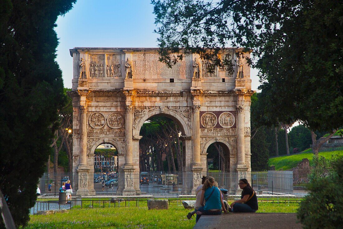 Costantino Arch  Rome  Lacio  Italy
