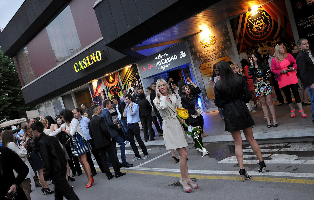 Casino in Banja Luca, Serbian Republic, Bosnia and Herzegovina