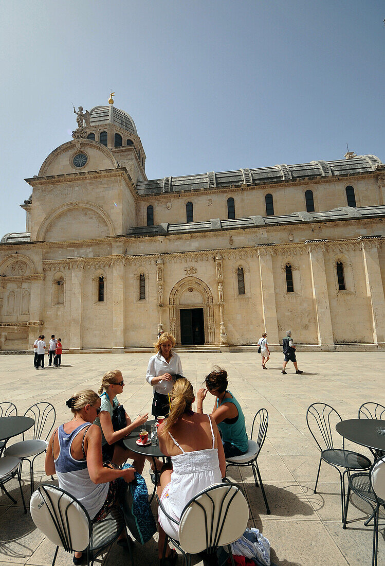 Cathedral of St. James, Sibenik cathedral, Sibenik, Dalmatia, Adriatic Coast, Croatia