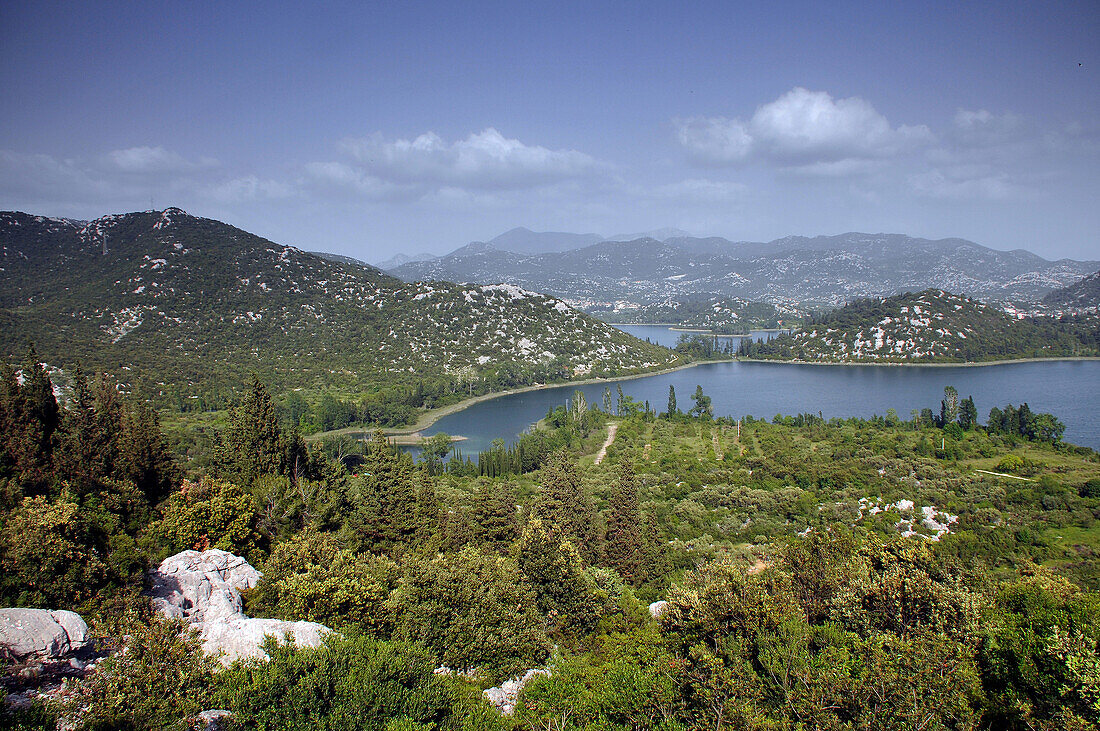 Bacinsca Seen, Bacina Seen bei Ploce, Süd-Dalmatien, Kroatische Adriaküste, Kroatien