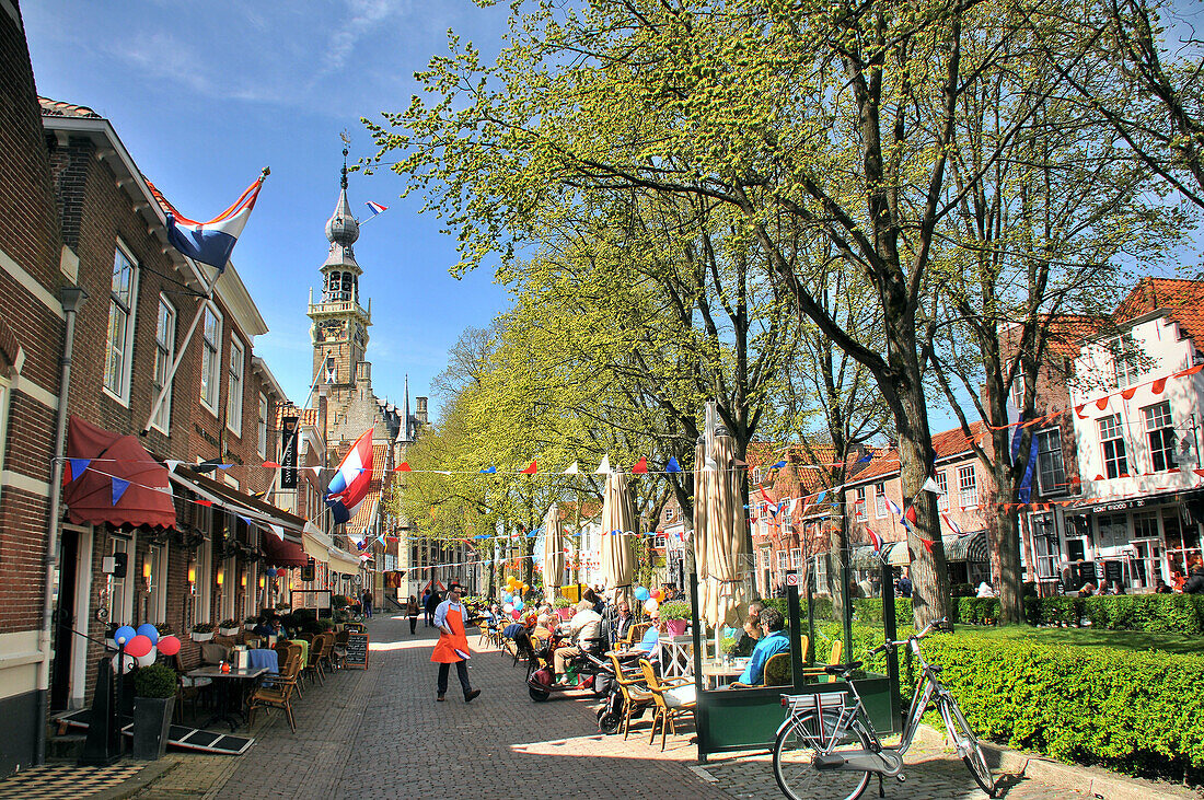 Veere Town hall, Veere, Zeeland, The Netherlands