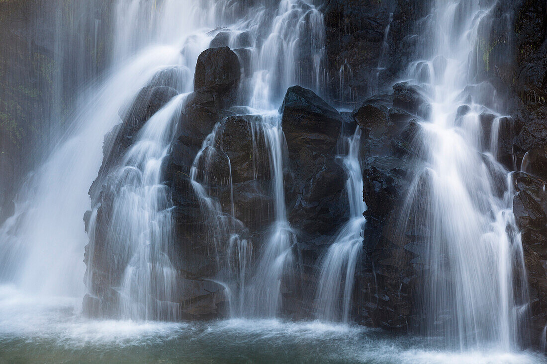 Lily Wasserfall bei Ampefy, Madagaskar, Afrika