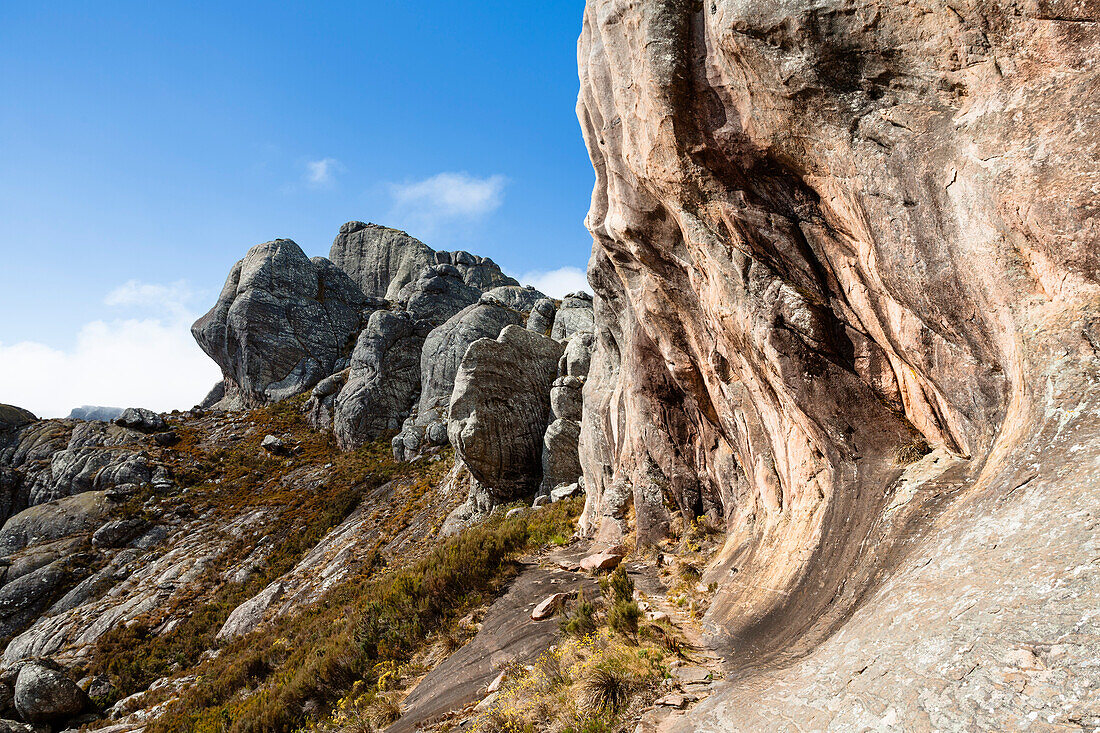 Andringitra Gebirge, Andringitra Nationalpark, Süd-Madagaskar, Afrika