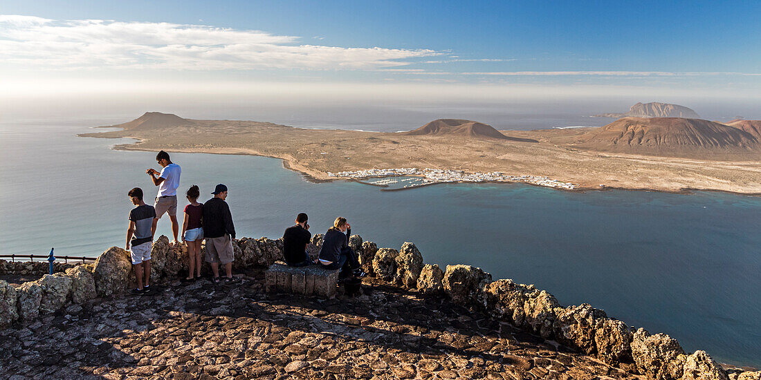 Mirador del Rio, viewpoint, Graciosa Island, Lanzarote, Canary Islands, Spain