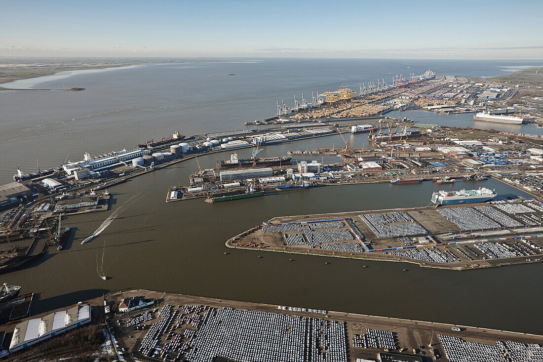 Hafen von Bremerhaven, Deutschland