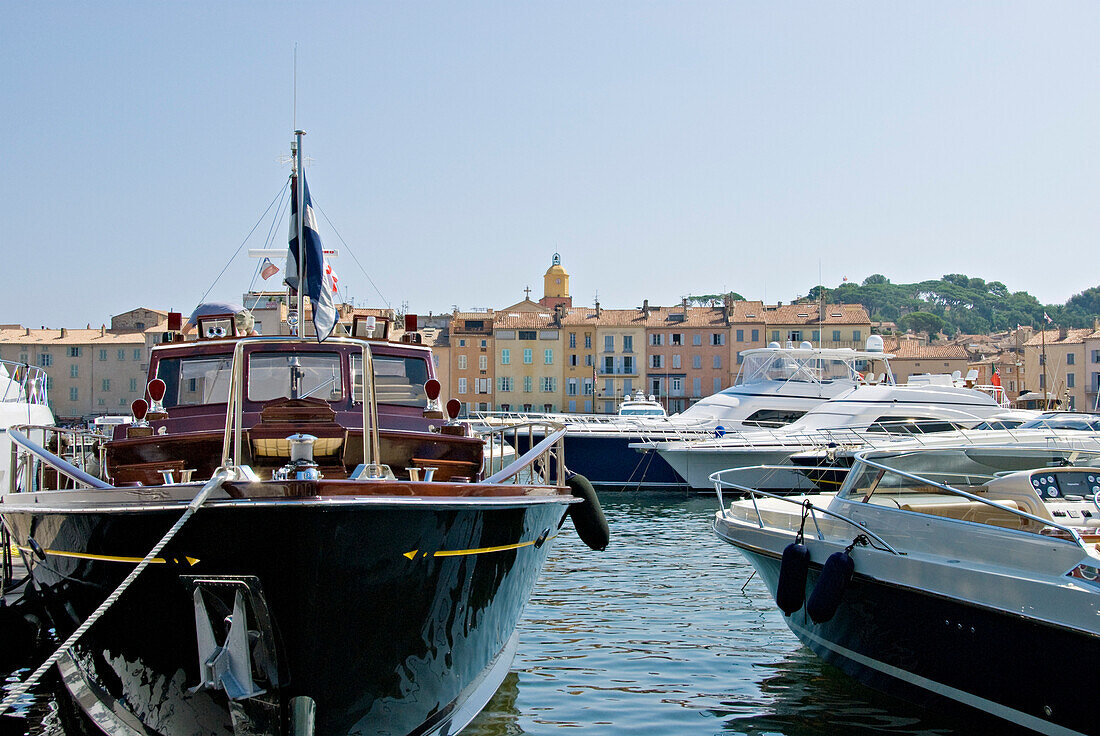 France, Var, Saint Tropez Harbour