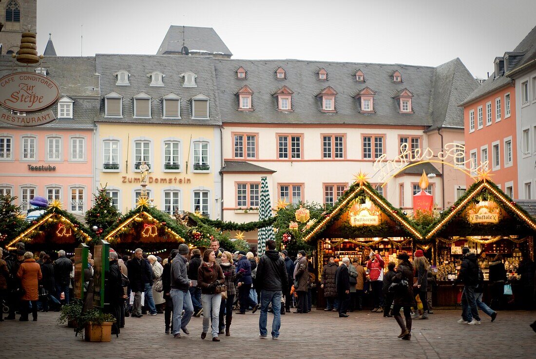 Germany, Trier, Christmas market