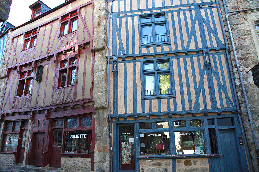 France, Pays de la Loire, Sarthe (72), Le Mans, Cite Plantagenet, Medieval district, Grande rue