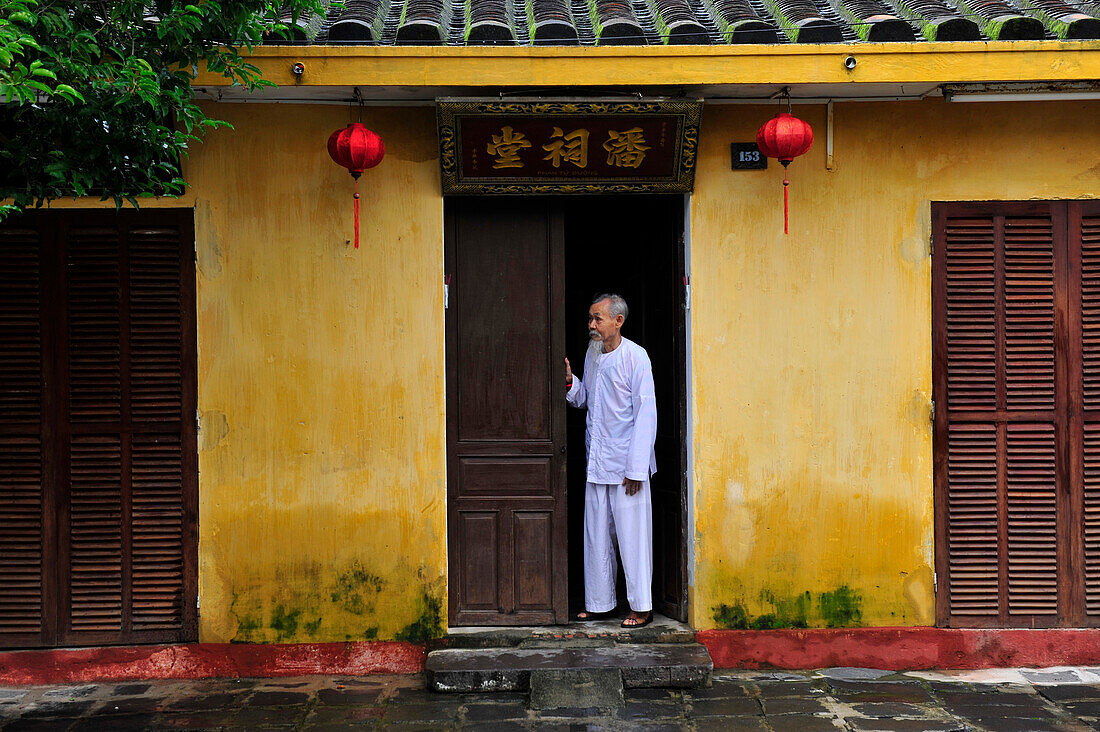 Chinese house in Hoi An, Central Vietnam, Vietnam, South East Asia, Asia