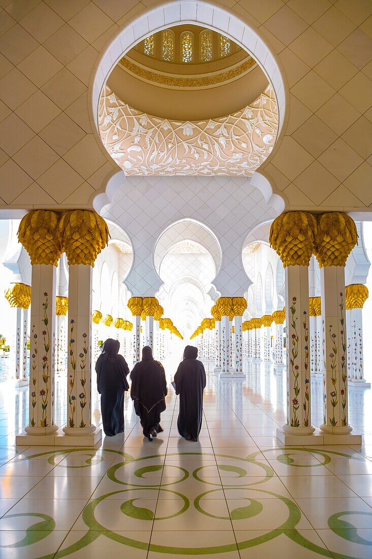 United Arab Emirates (UAE), Abu Dhabi City, Sheikh Zayed Mosque