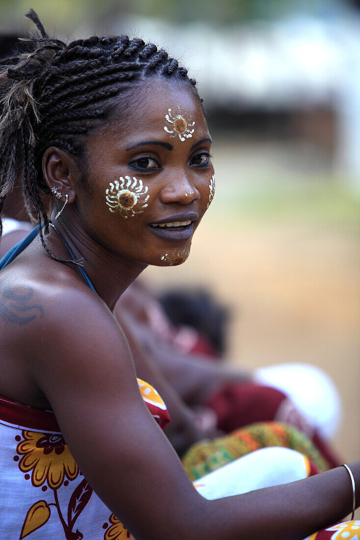 Republic of Madagascar, Diana Region, Antsiranana -Diego Suarez, Young Woman
