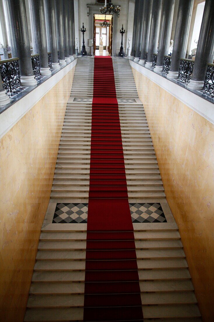 Hermitage Museum. Staircase in the Winter Palace. Saint Petersburg. Russia.