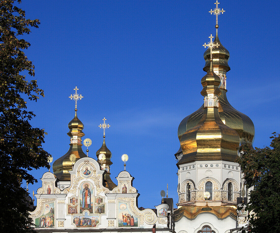 Ukraine, Kiev, Kyiv, Kyevo-Pecherska Lavra, Dormition Cathedral